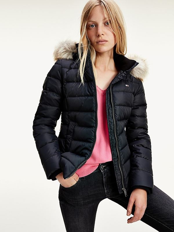 Tommy Hilfiger Recycled Classic Hette Responsible Down Jacket Nye 